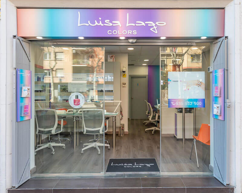 uñas con gel Barcelona